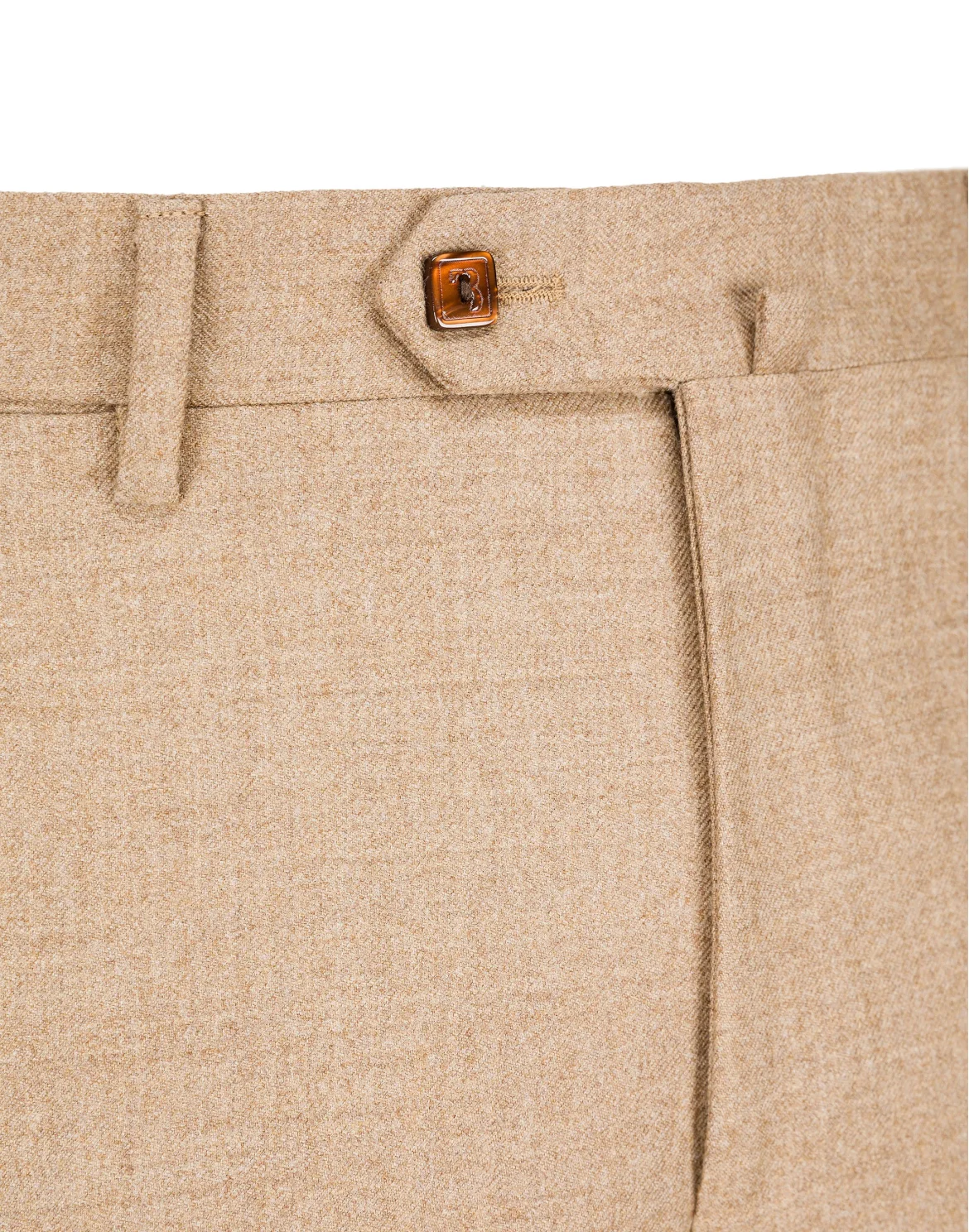Slim Trousers Crest, цвет: Бежевый