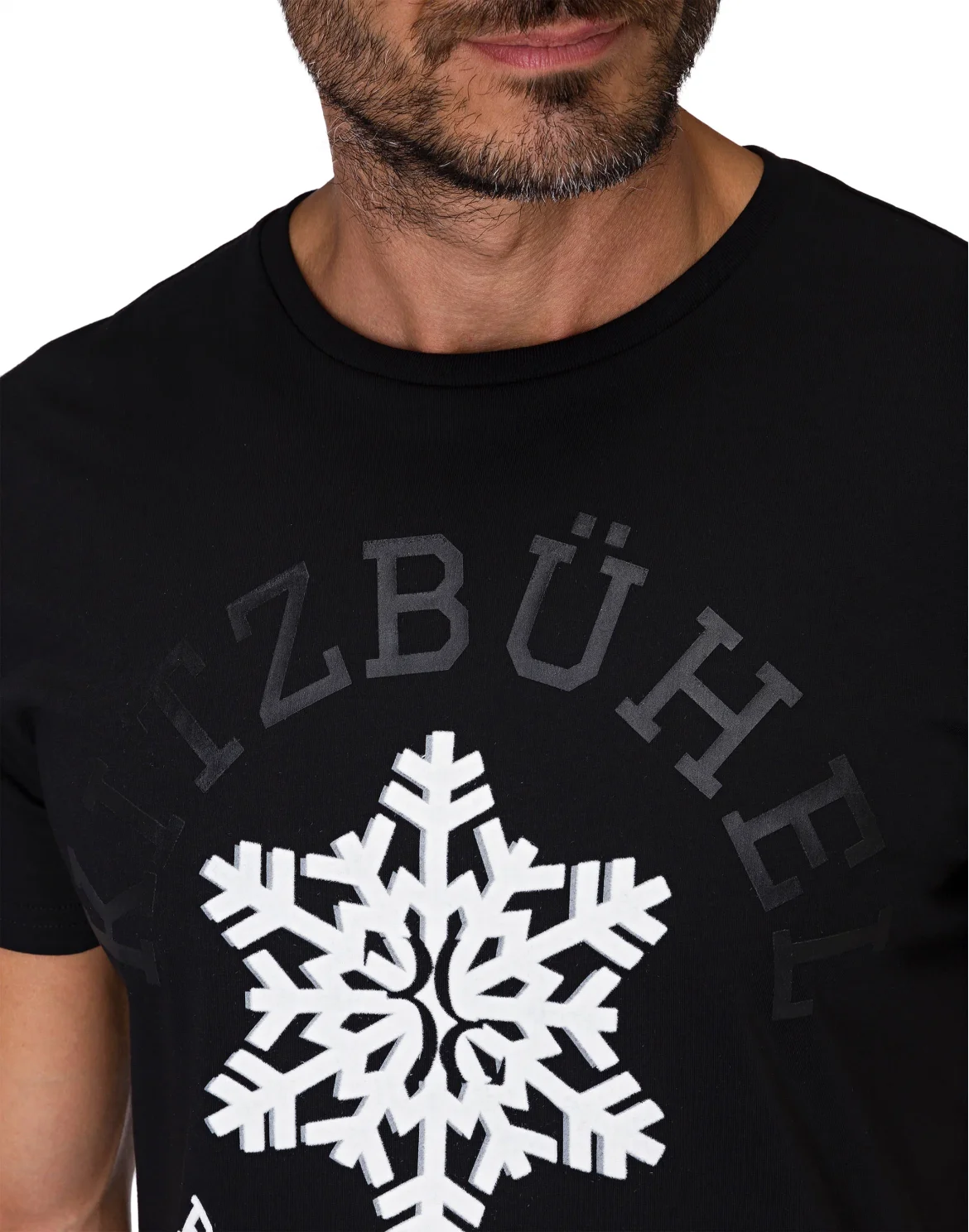 T-shirt Round Neck SS Winter Club, цвет: Черный