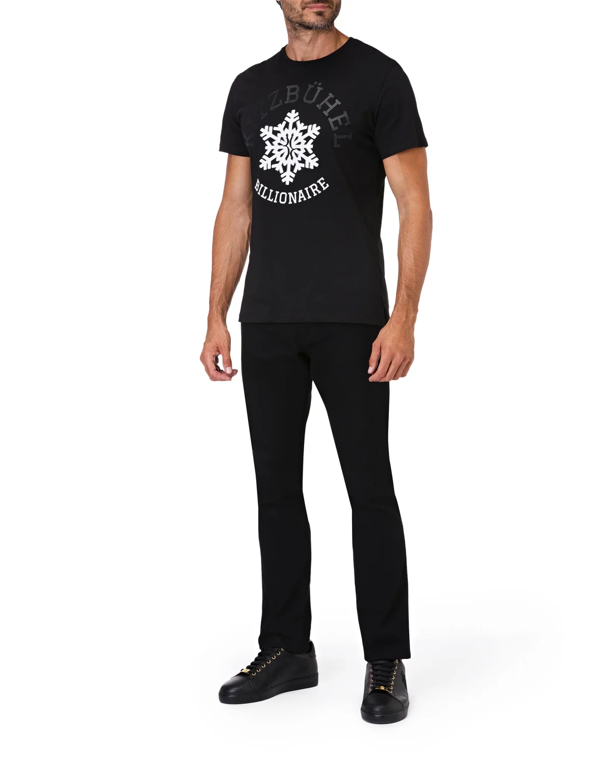 T-shirt Round Neck SS Winter Club, цвет: Черный