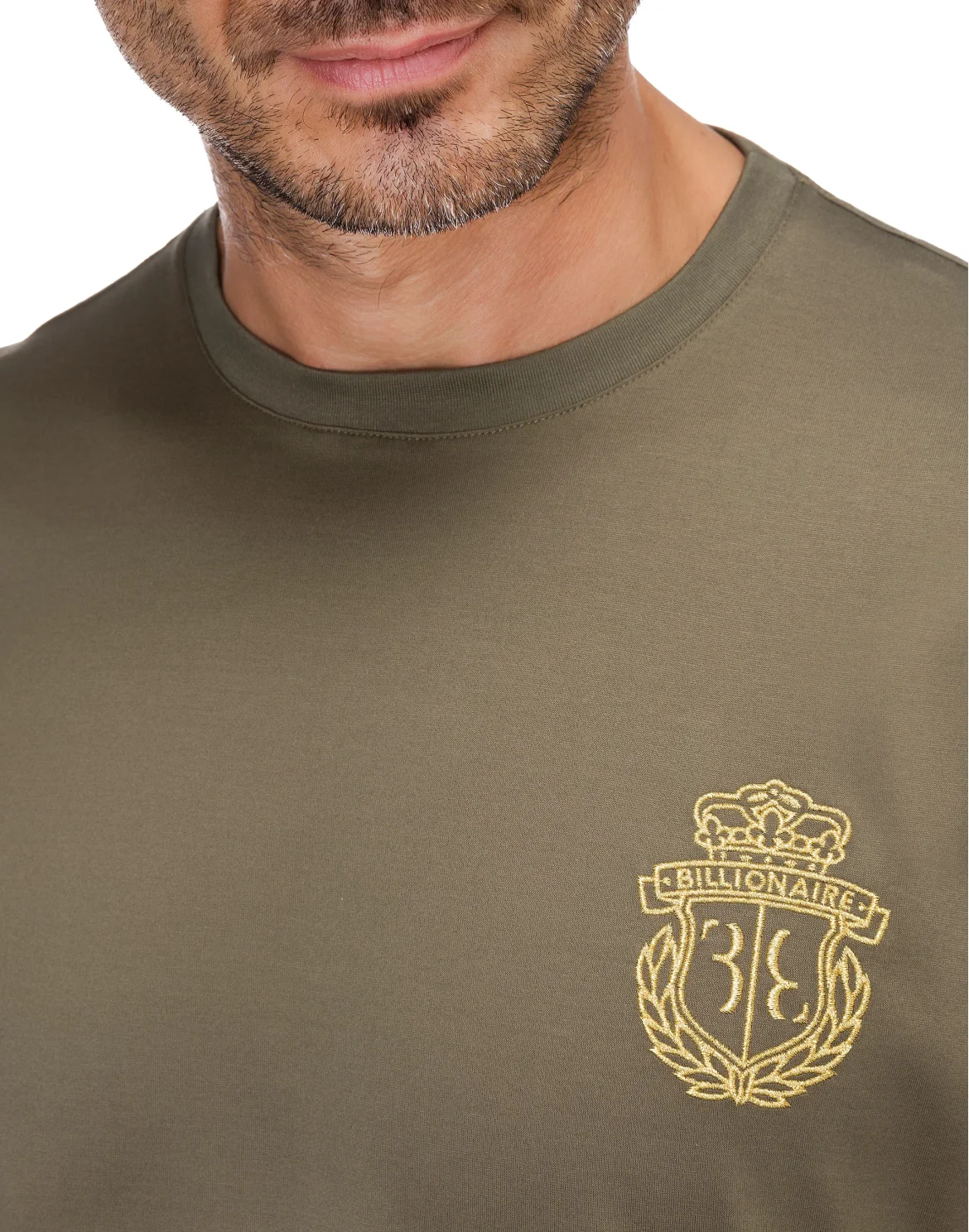 T-shirt Round Neck SS Crest, цвет: Зеленый