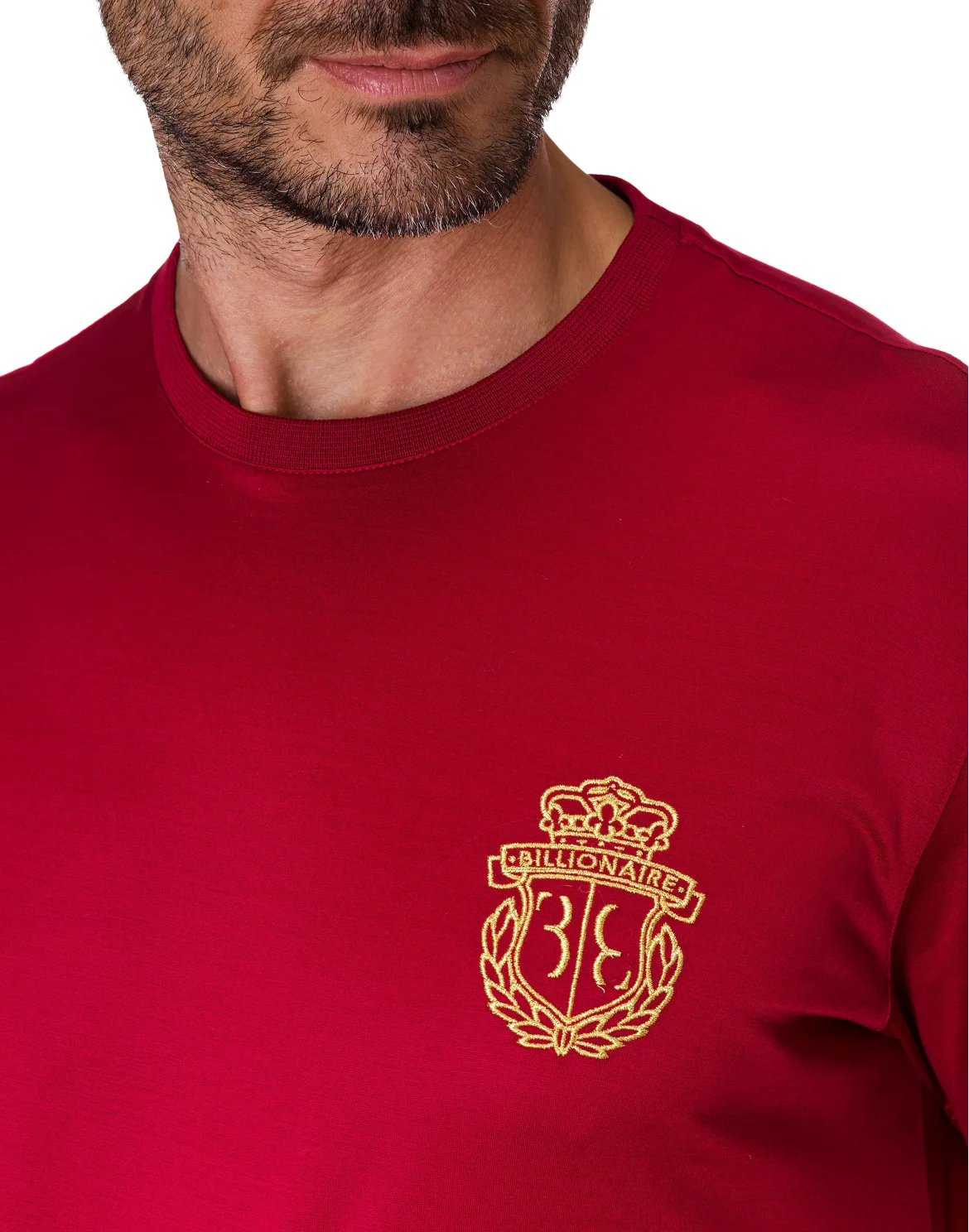 T-shirt Round Neck SS Crest, цвет: Красный