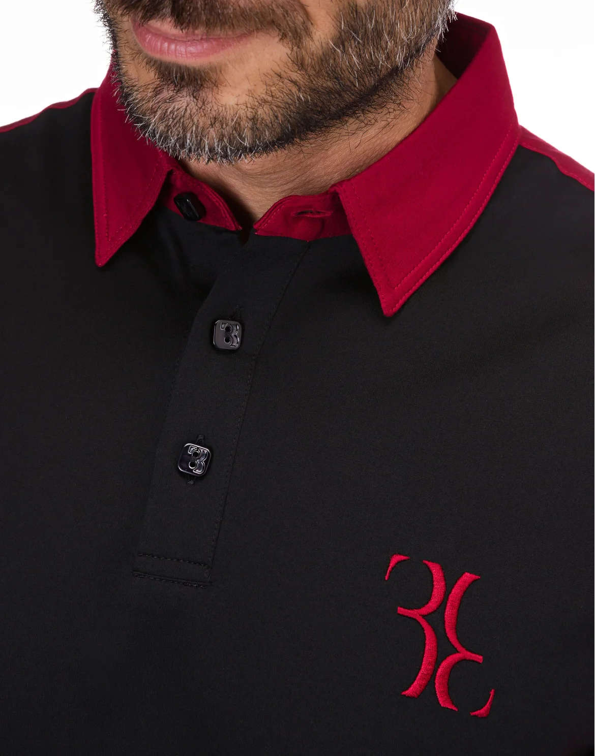 Polo shirt SS Double B, цвет: Черный
