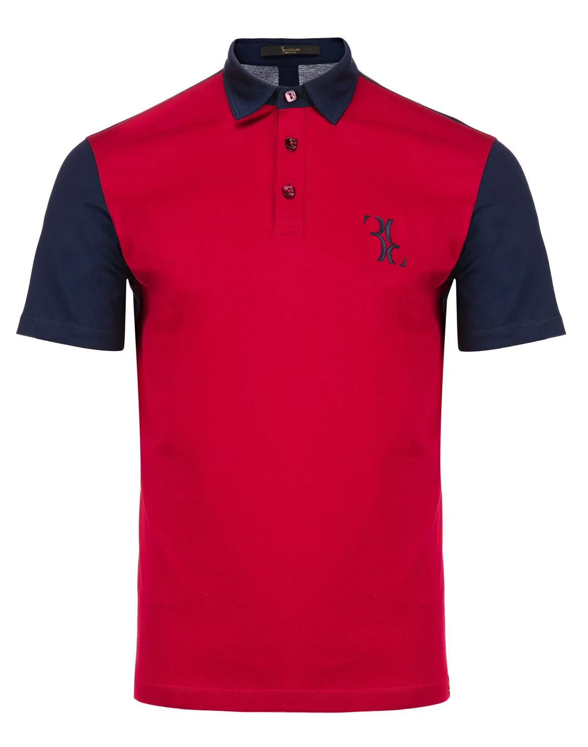 Polo shirt SS Double B, цвет: Красный