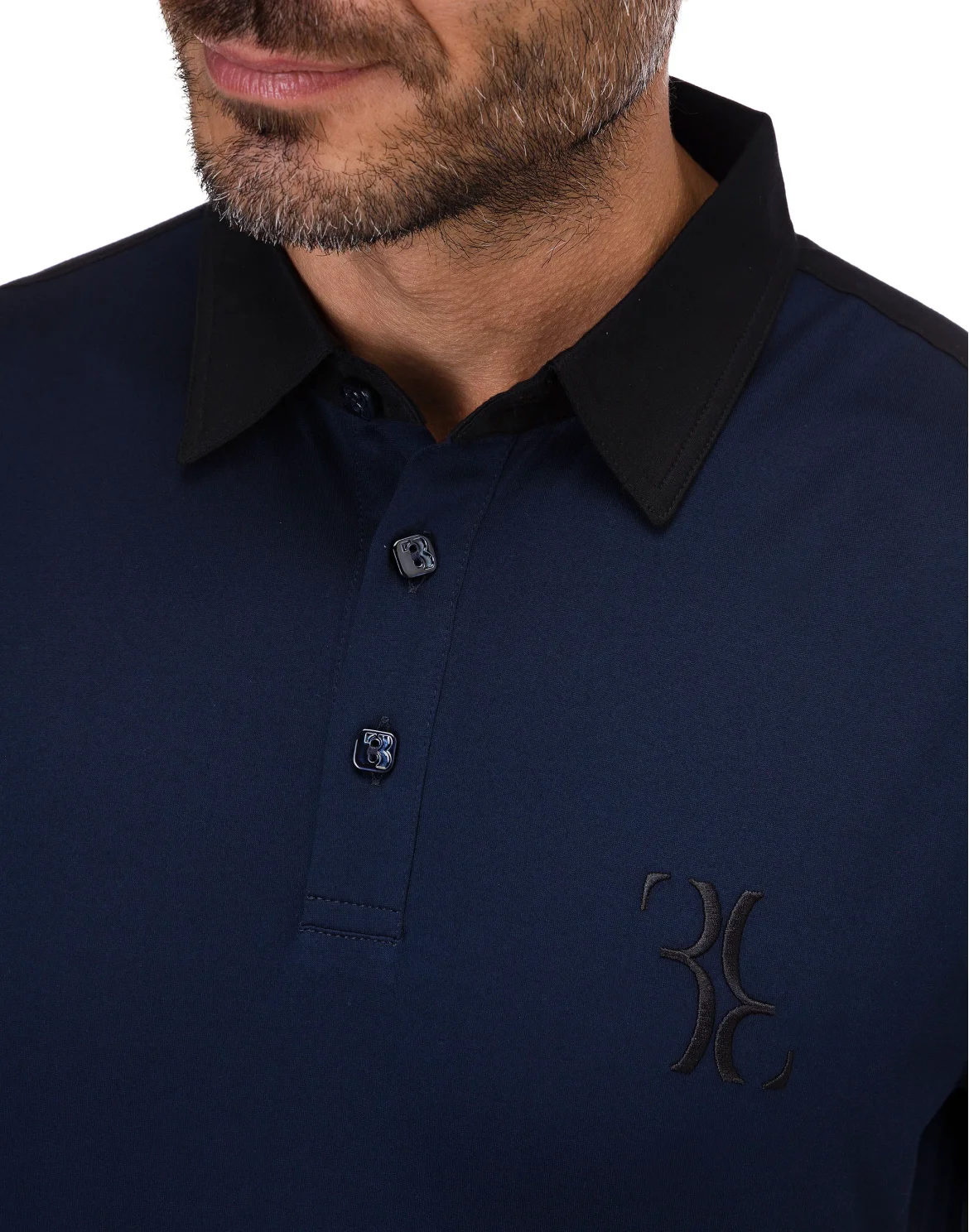Polo shirt SS Double B, цвет: Синий