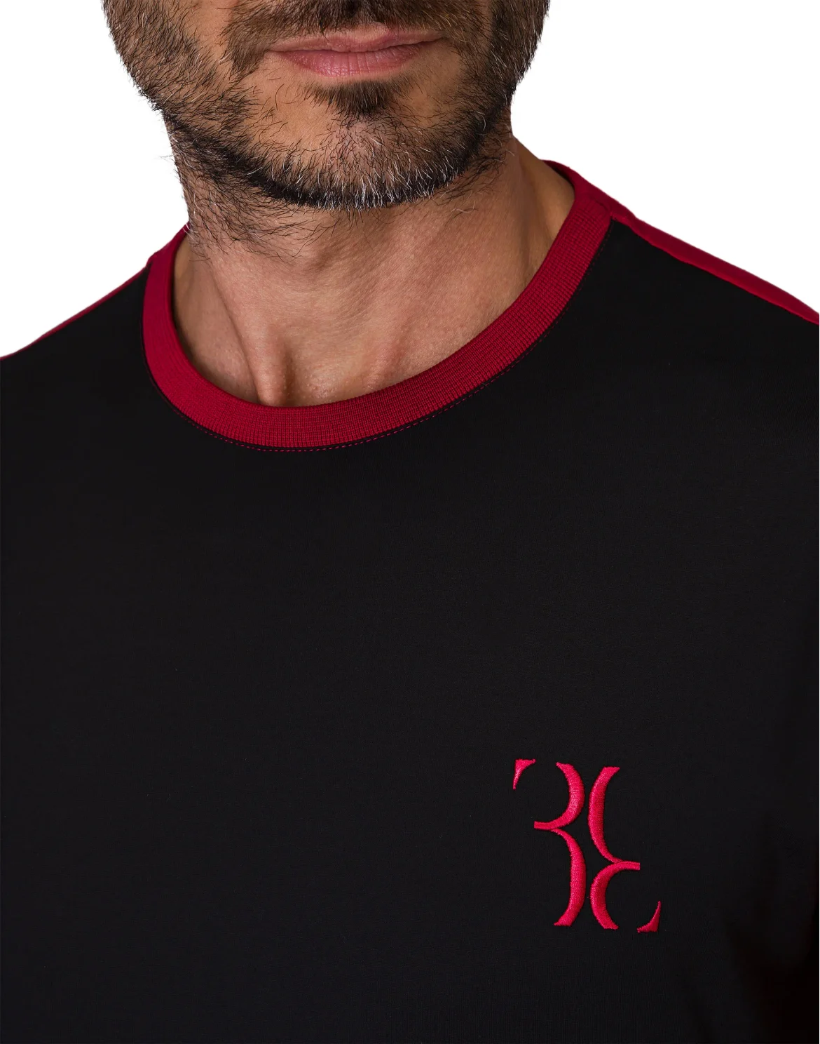 T-shirt Round Neck SS Double B, цвет: Черный