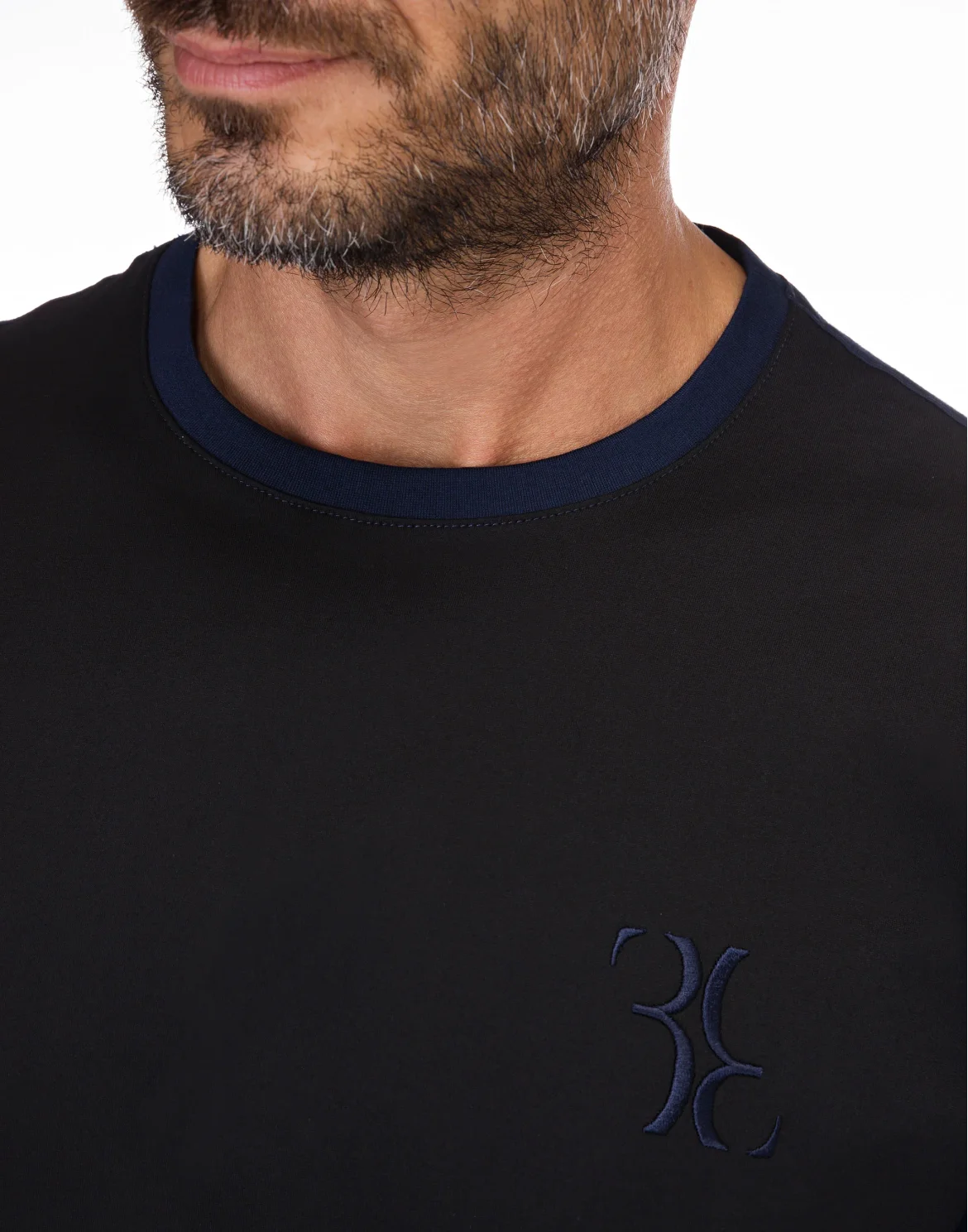 T-shirt Round Neck SS Double B, цвет: Черный