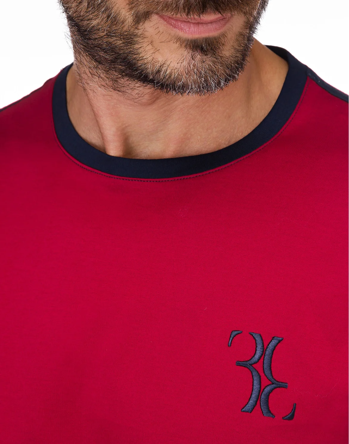 T-shirt Round Neck SS Double B, цвет: Красный
