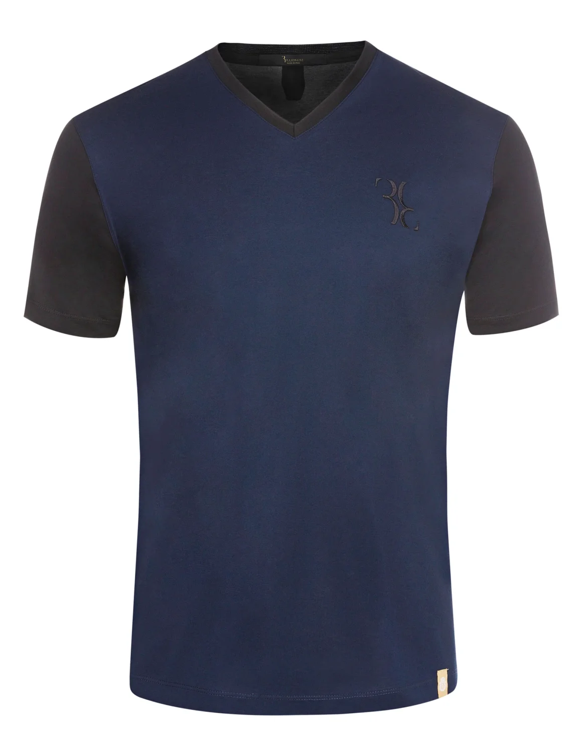 T-shirt V-Neck SS Double B, цвет: Синий