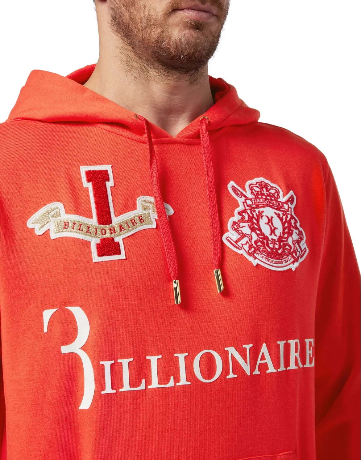 Hoodie sweatshirt Polo Team Montecarlo, цвет: Красный