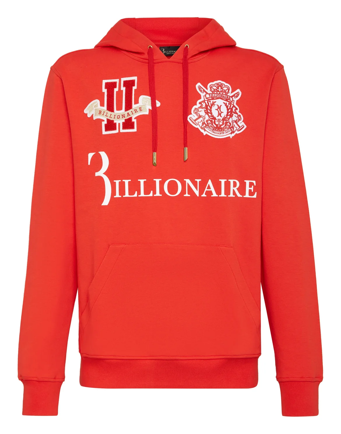Hoodie sweatshirt Polo Team Montecarlo, цвет: Красный