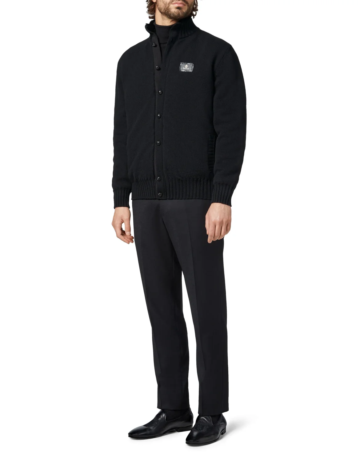 Knit Jacket Luxury, цвет: Черный