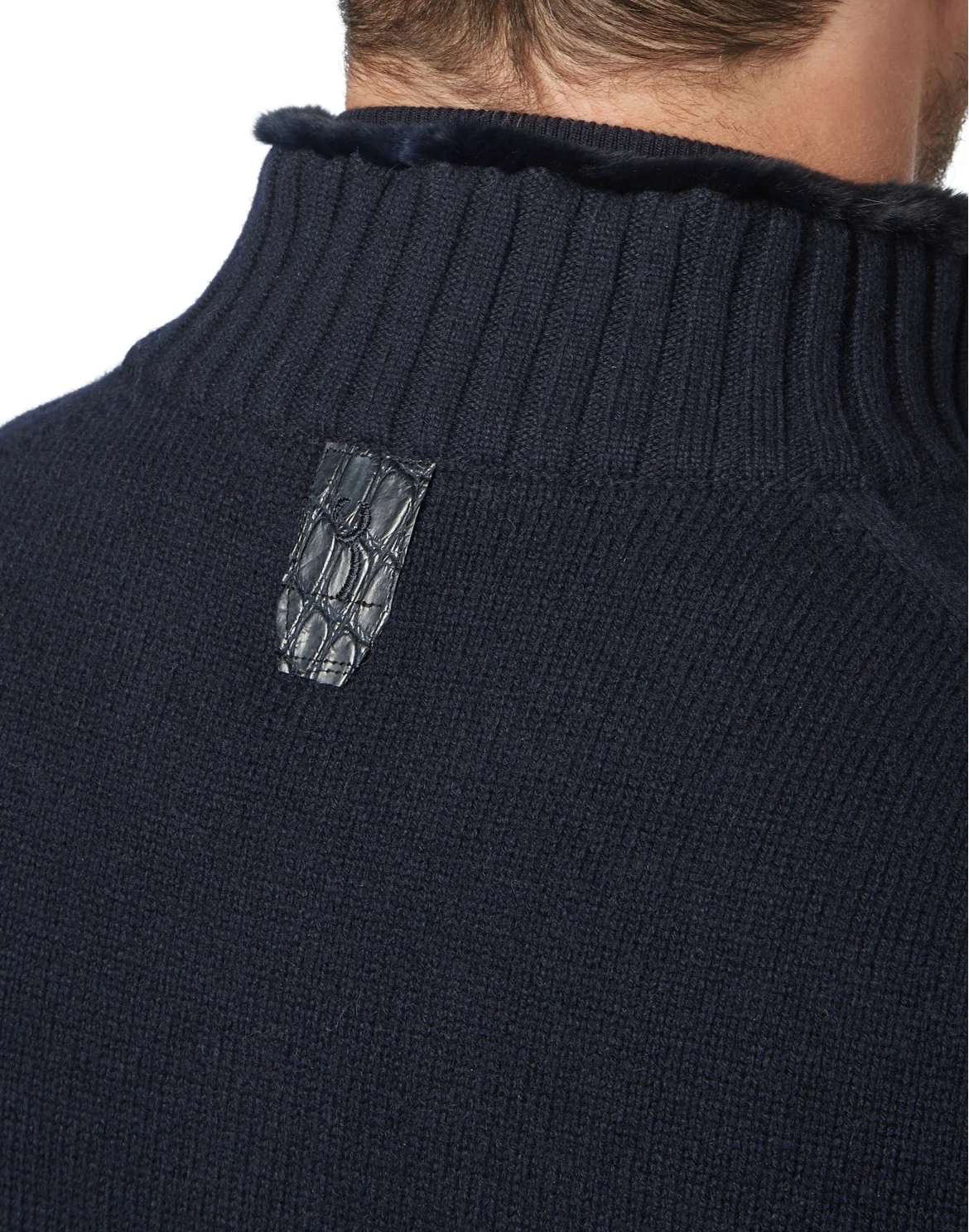 Knit Jacket Luxury, цвет: Синий