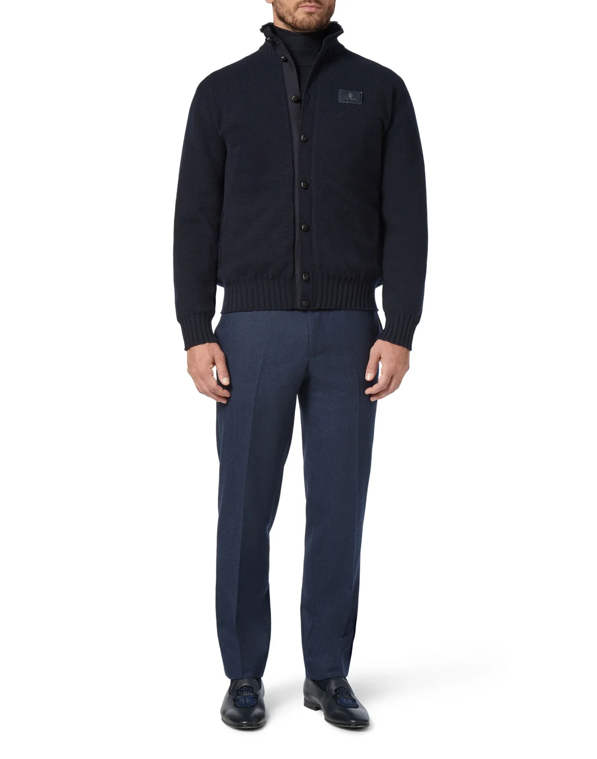 Knit Jacket Luxury, цвет: Синий