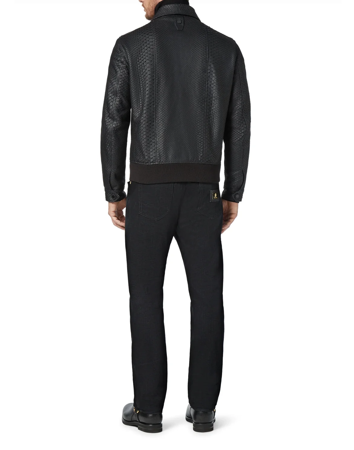Leather Jacket Luxury, цвет: Черный