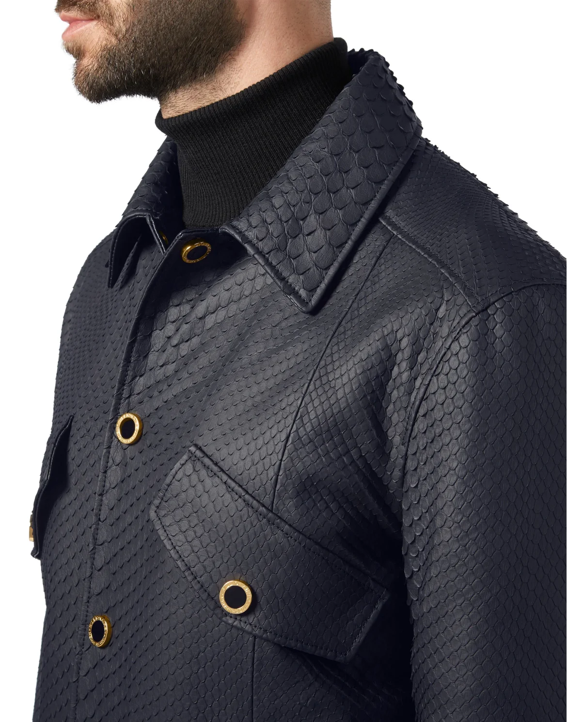 Leather Jacket Luxury, цвет: Черный