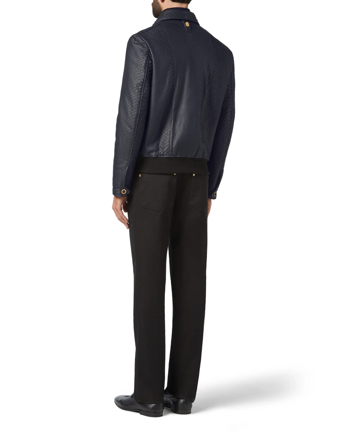 Leather Jacket Luxury, цвет: Черный