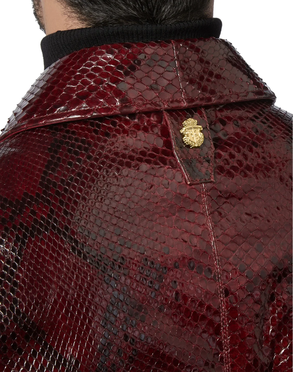 Leather Jacket Luxury, цвет: Красный