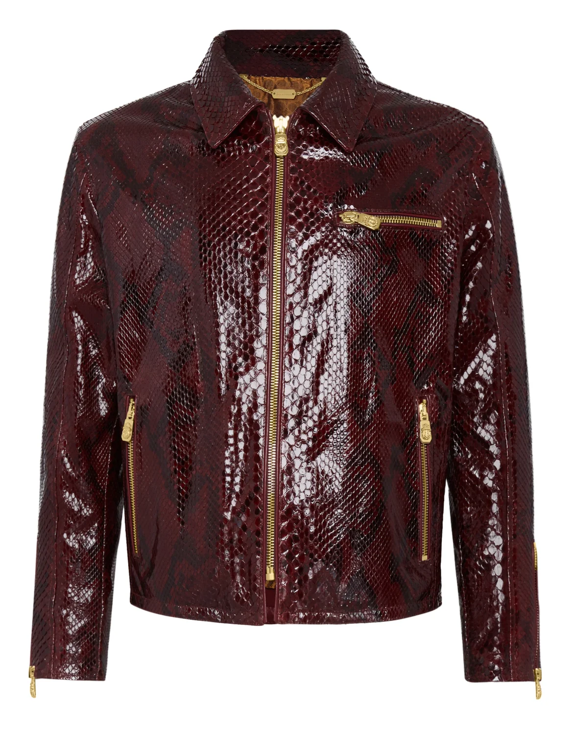 Leather Jacket Luxury, цвет: Красный