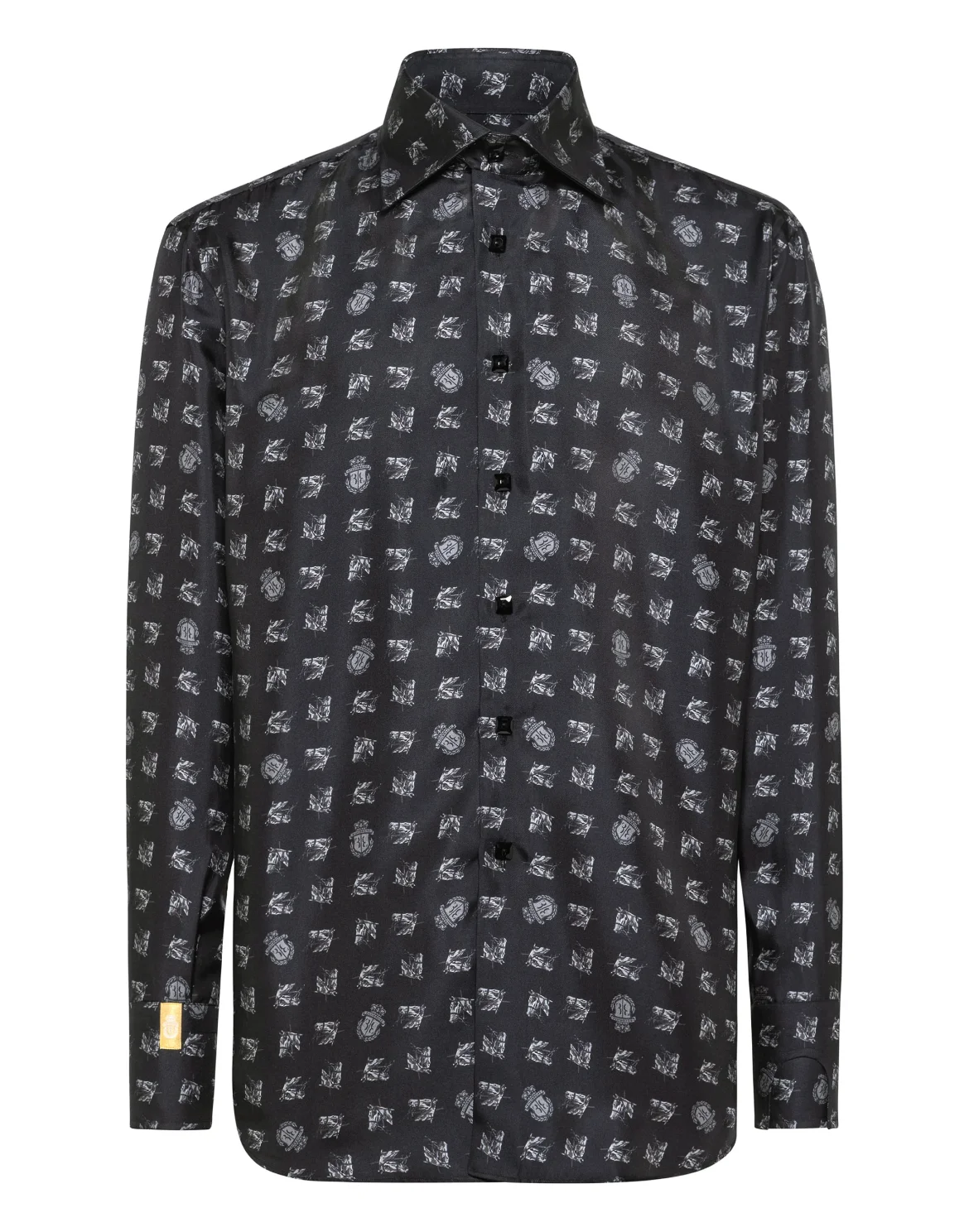 Shirt Gold Cut LS/Milano Horses, цвет: Черный