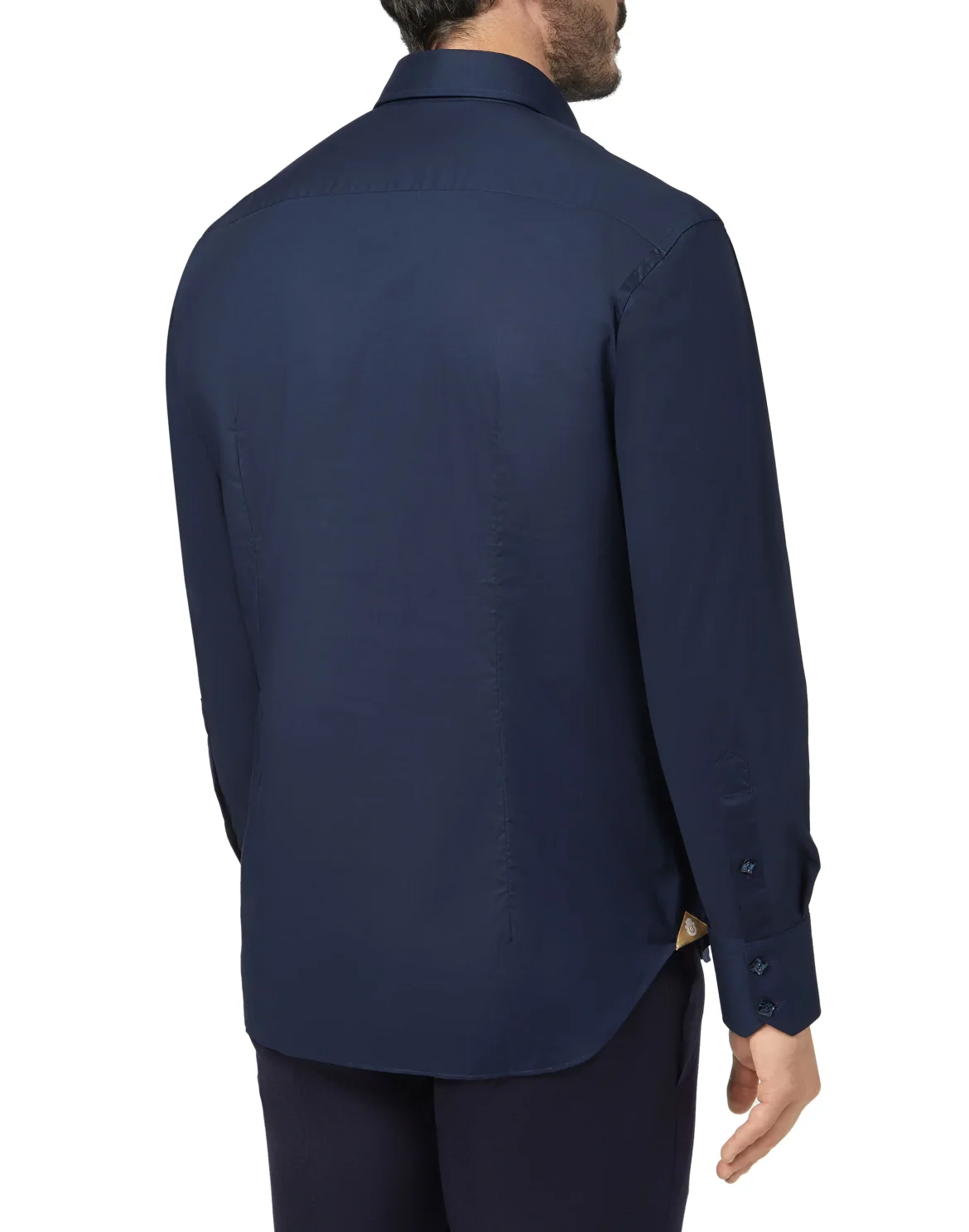 Shirt Gold Cut LS/Milano Elegant, цвет: Синий