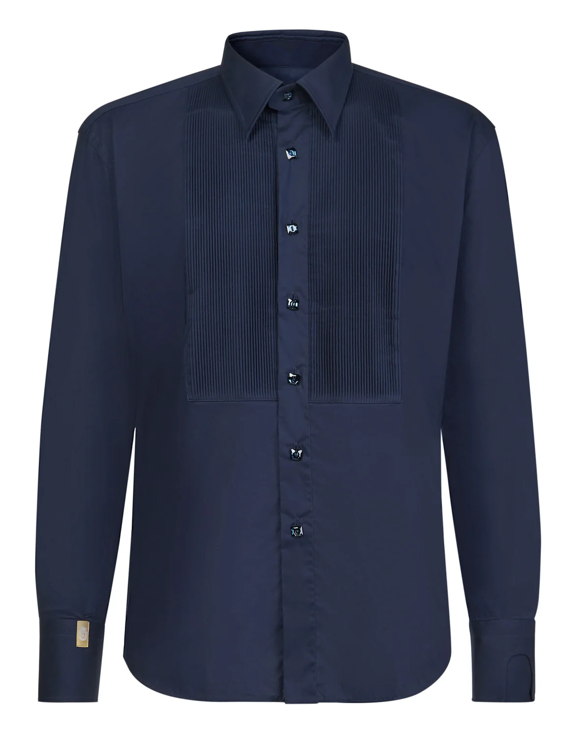 Shirt Gold Cut LS/Milano Elegant, цвет: Синий