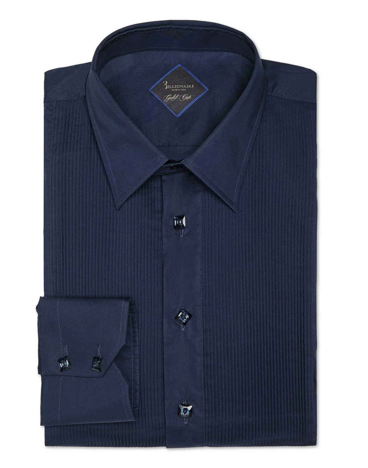 Shirt Gold Cut LS/Milano Elegant, цвет: Синий