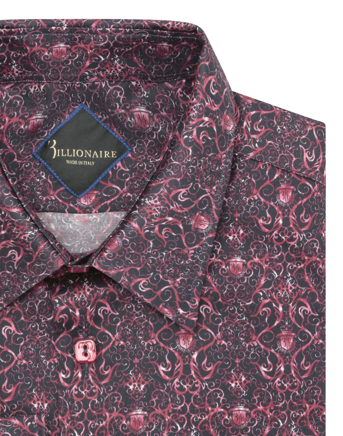 Shirt Silver Cut LS Crest, цвет: Красный