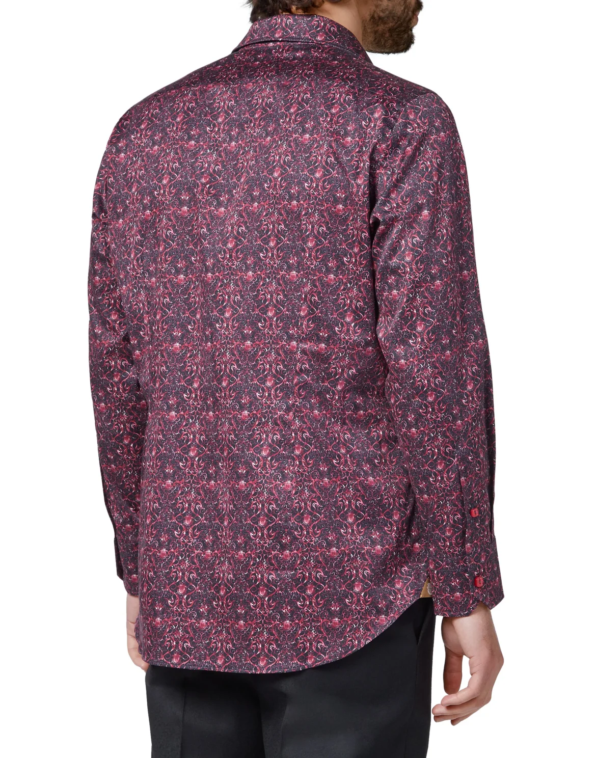 Shirt Silver Cut LS Crest, цвет: Красный