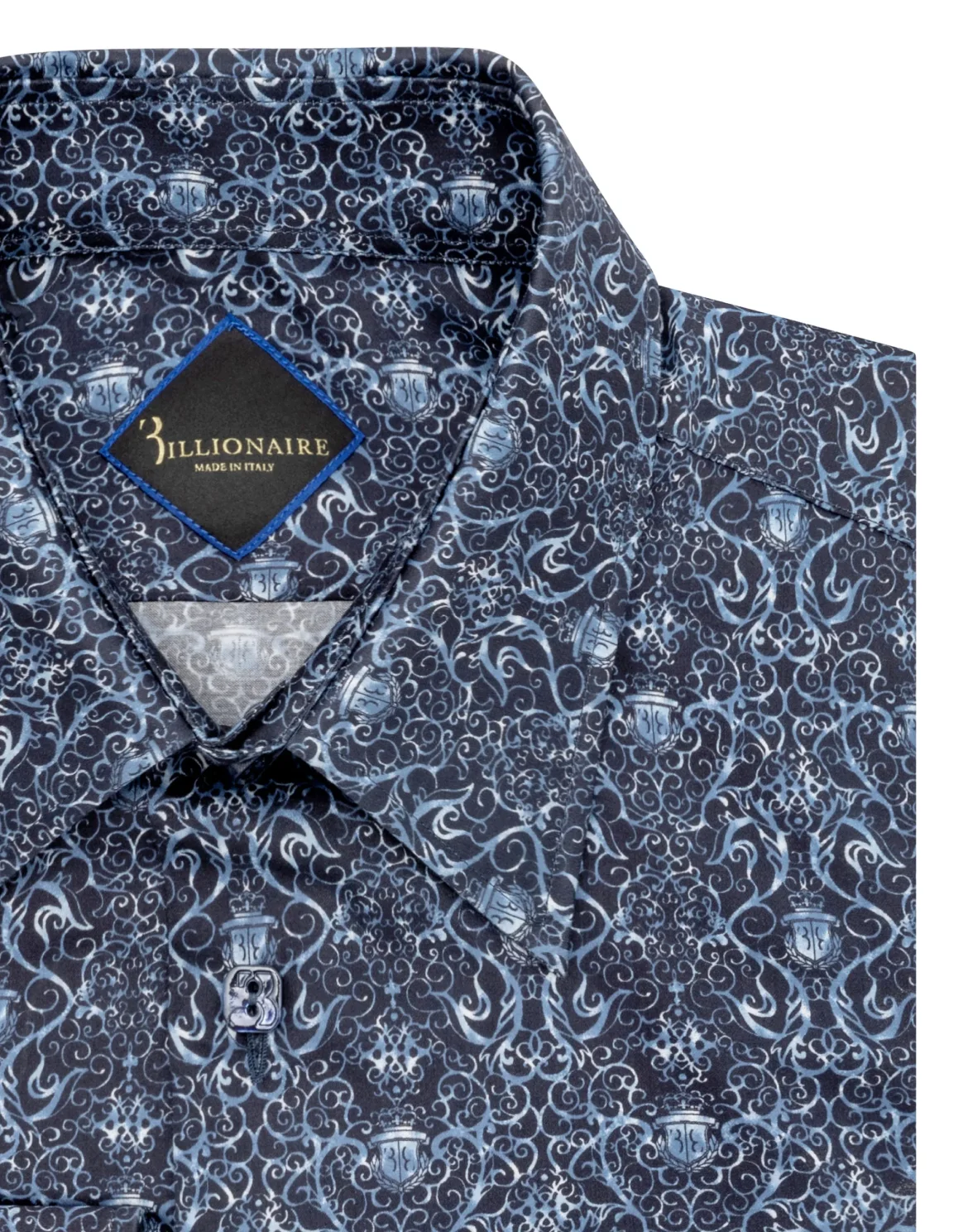 Shirt Silver Cut LS Crest, цвет: Синий