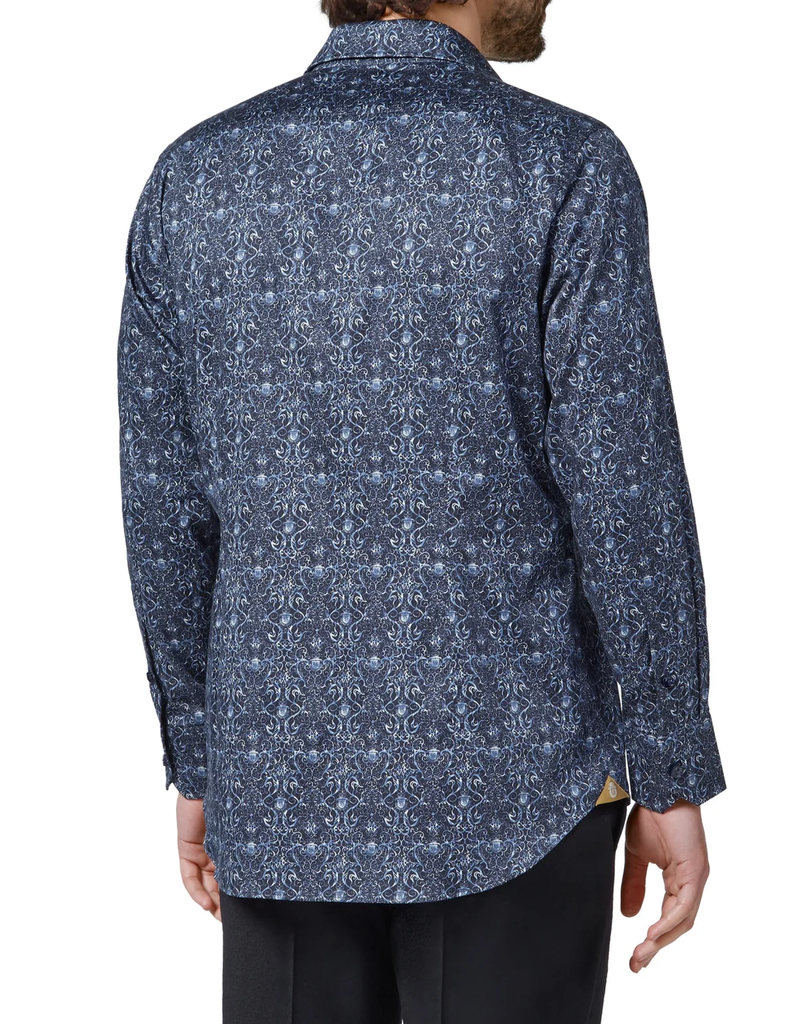 Shirt Silver Cut LS Crest, цвет: Синий