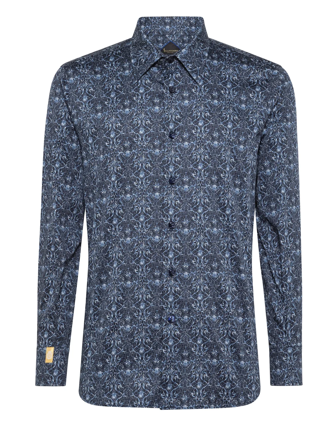 Shirt Silver Cut LS Crest, цвет: Синий