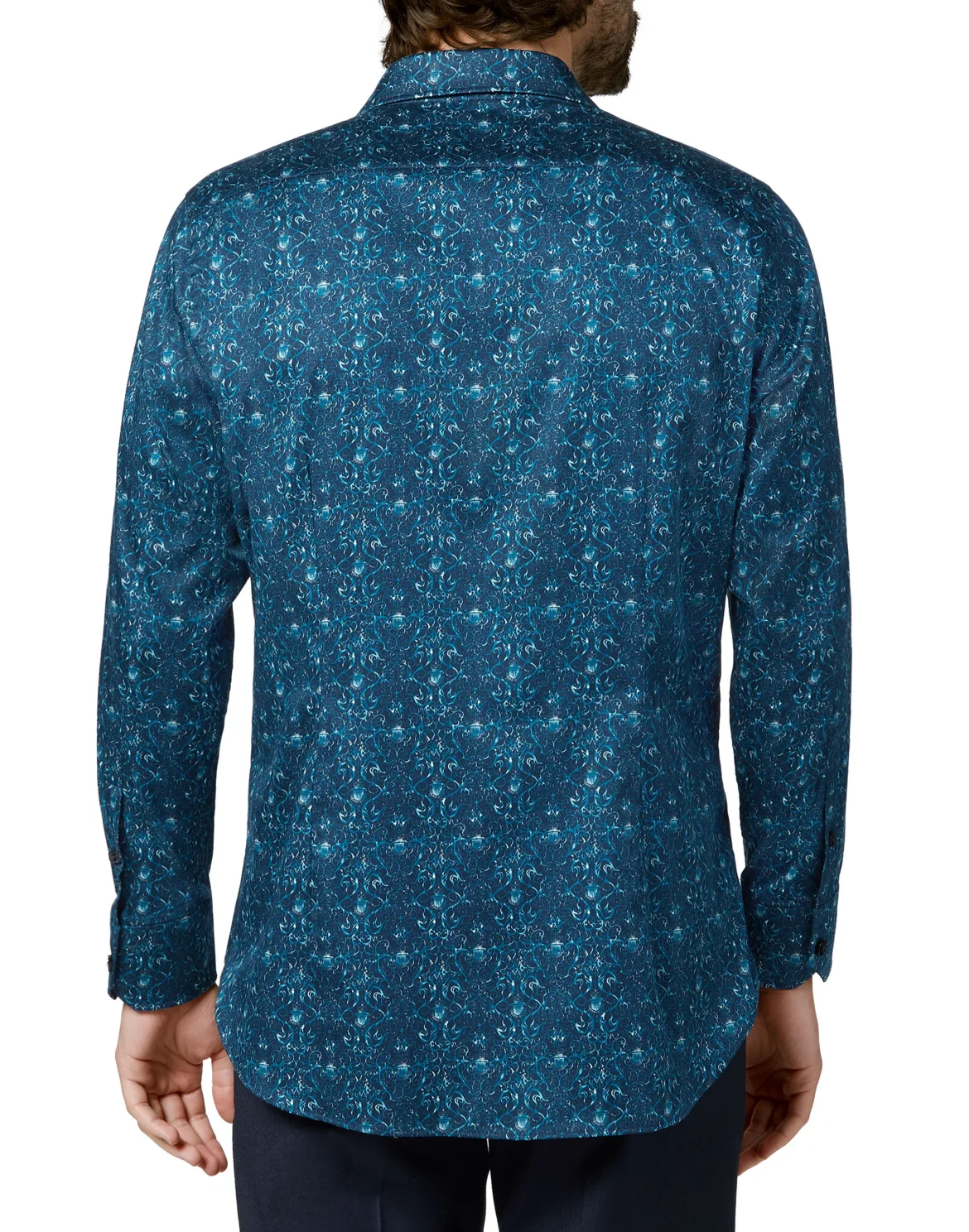 Shirt Silver Cut LS Crest, цвет: Синий