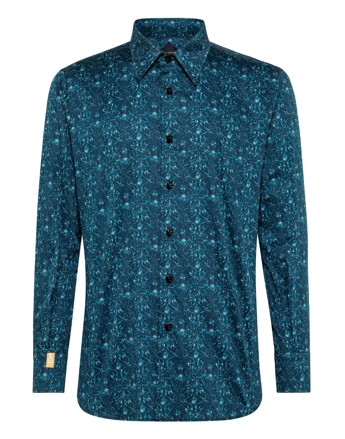 Shirt Silver Cut LS Crest, цвет: Синий