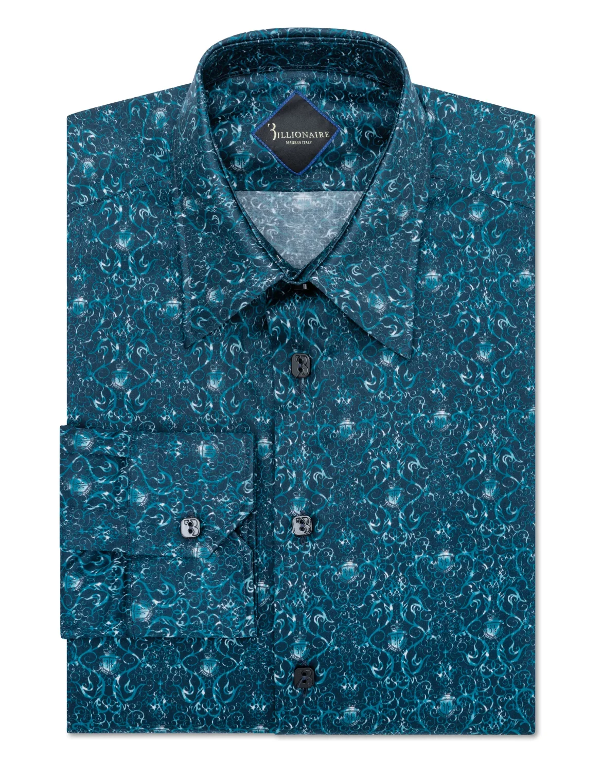 Shirt Silver Cut LS Crest, цвет: Синий