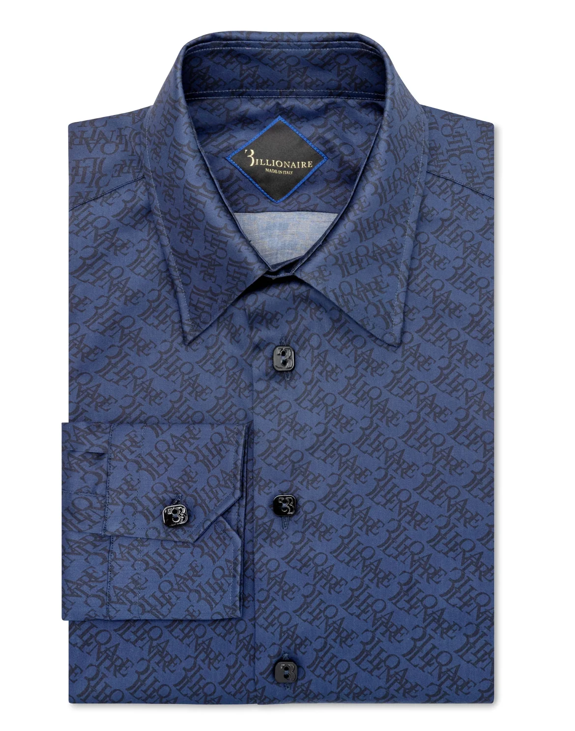 Shirt Silver Cut LS Logos, цвет: Синий