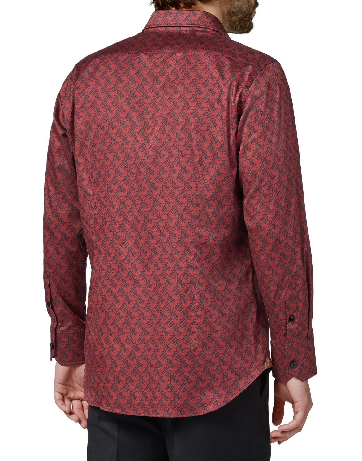 Shirt Silver Cut LS Logos, цвет: Красный