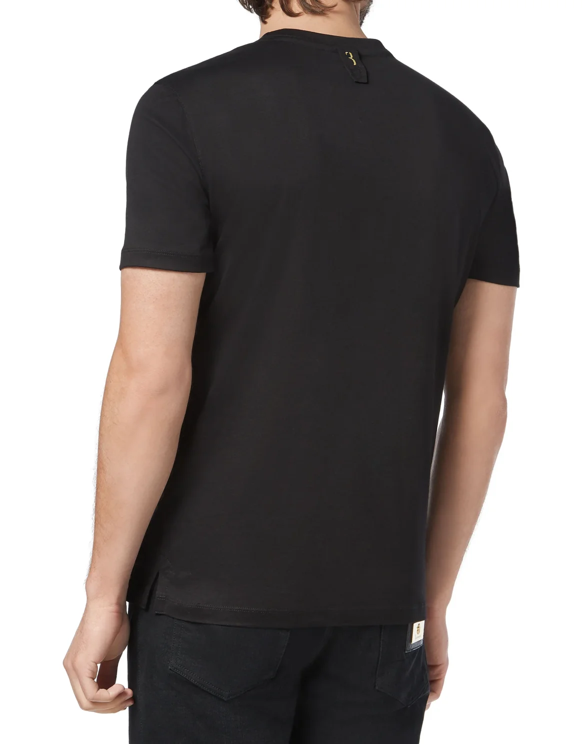 T-shirt Round Neck SS Crest, цвет: Черный