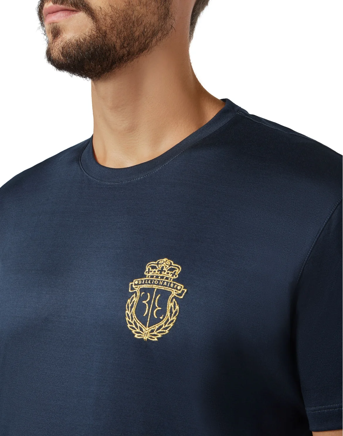 T-shirt Round Neck SS Crest, цвет: Синий