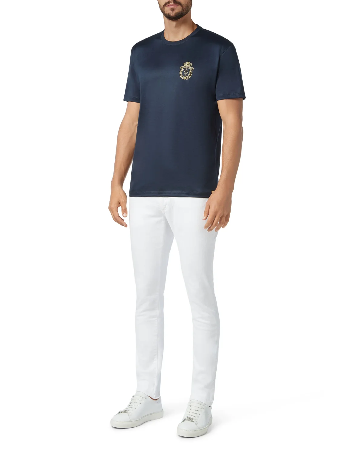 T-shirt Round Neck SS Crest, цвет: Синий