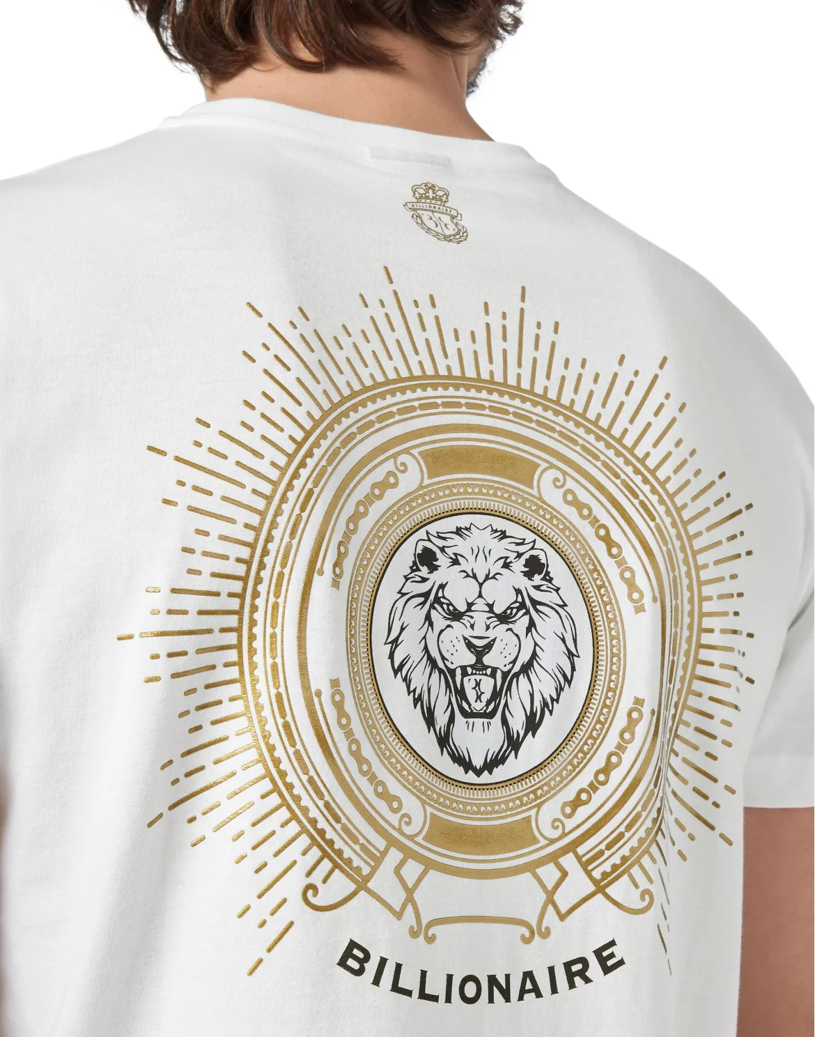 T-shirt Round Neck SS Lion, цвет: Белый