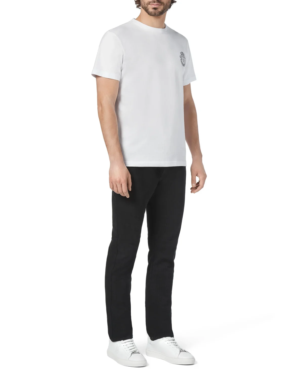 T-shirt Round Neck SS Lion, цвет: Белый