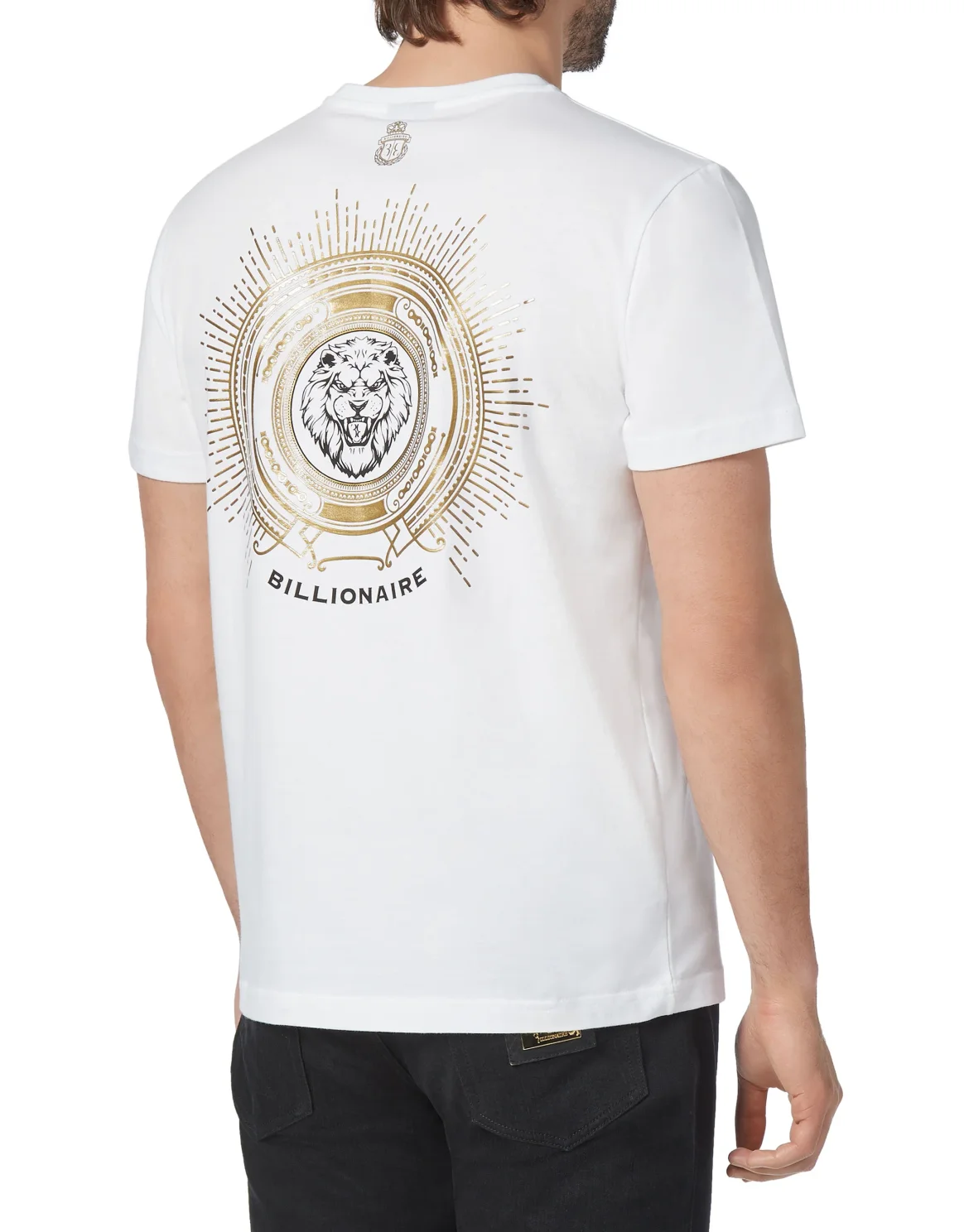 T-shirt Round Neck SS Lion, цвет: Белый