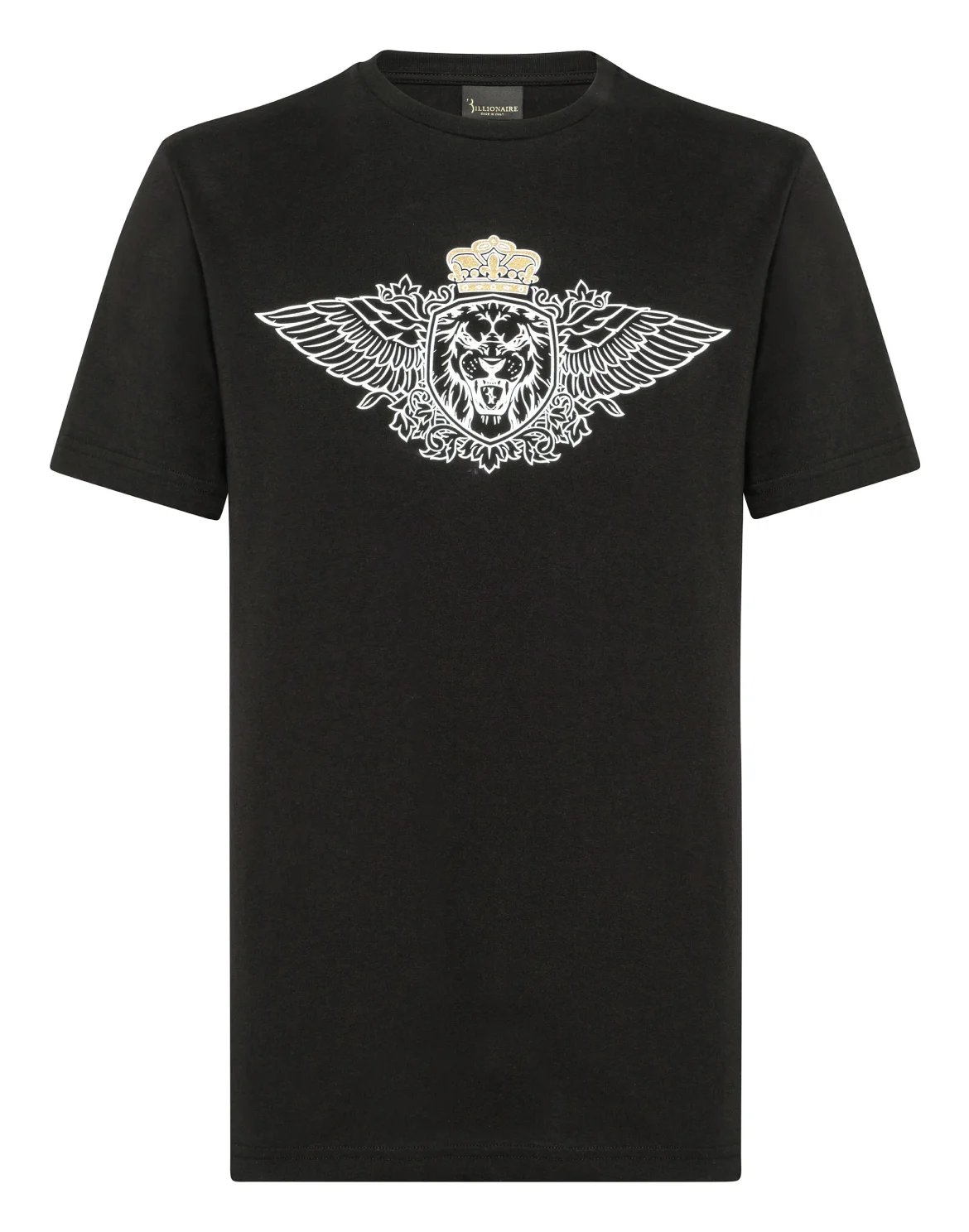T-shirt Round Neck SS Lion, цвет: Черный