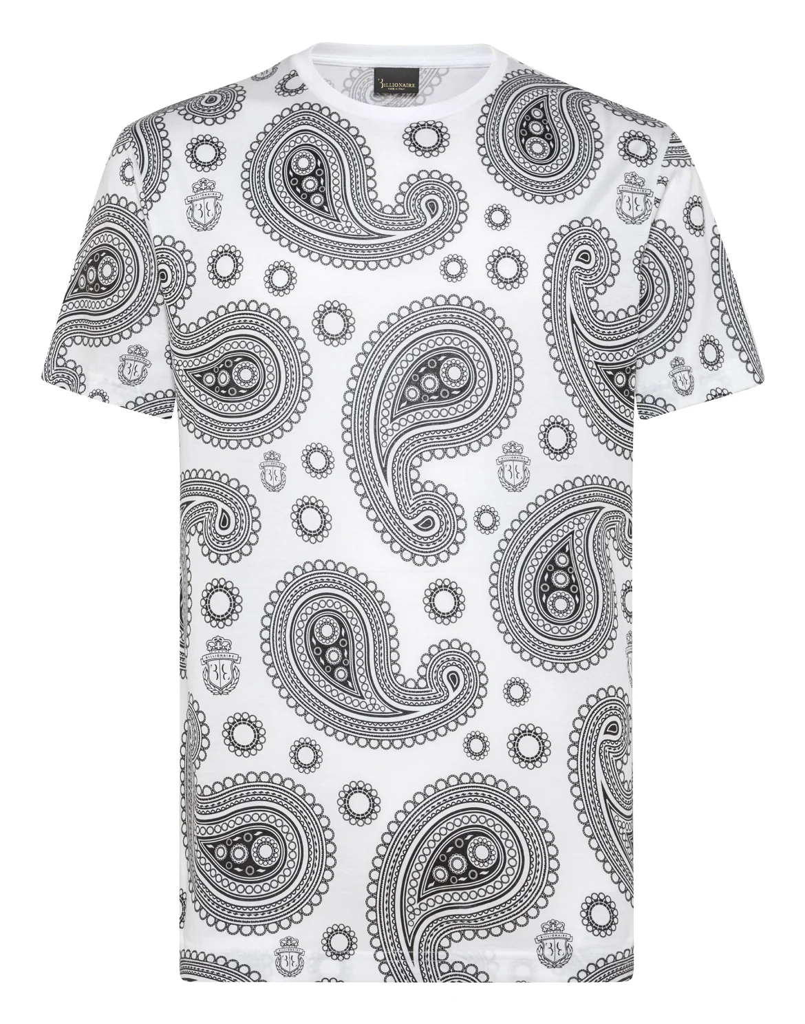 T-shirt Round Neck SS Paisley, цвет: Белый