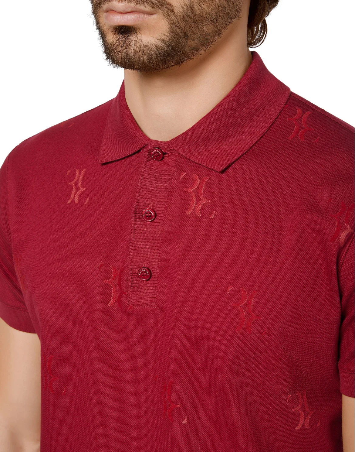 Polo shirt SS All over BB, цвет: Красный