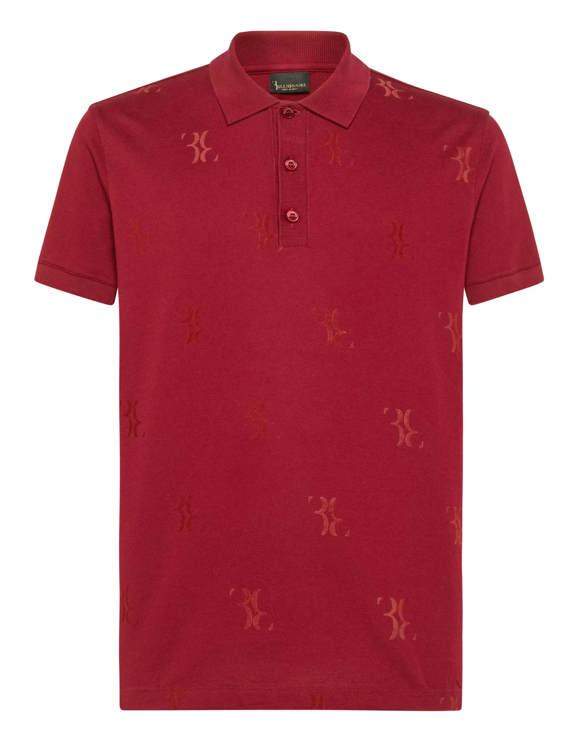 Polo shirt SS All over BB, цвет: Красный