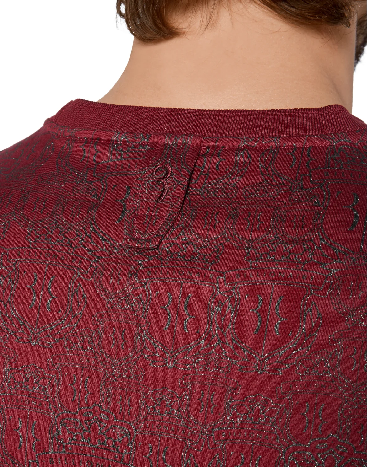 T-shirt Round Neck SS Crest, цвет: Красный