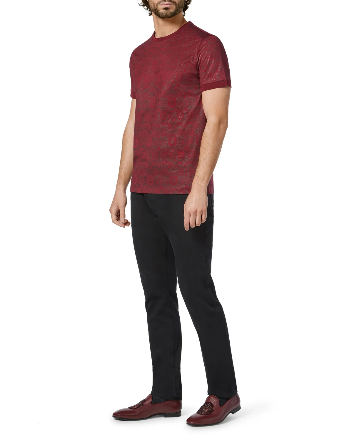 T-shirt Round Neck SS Crest, цвет: Красный