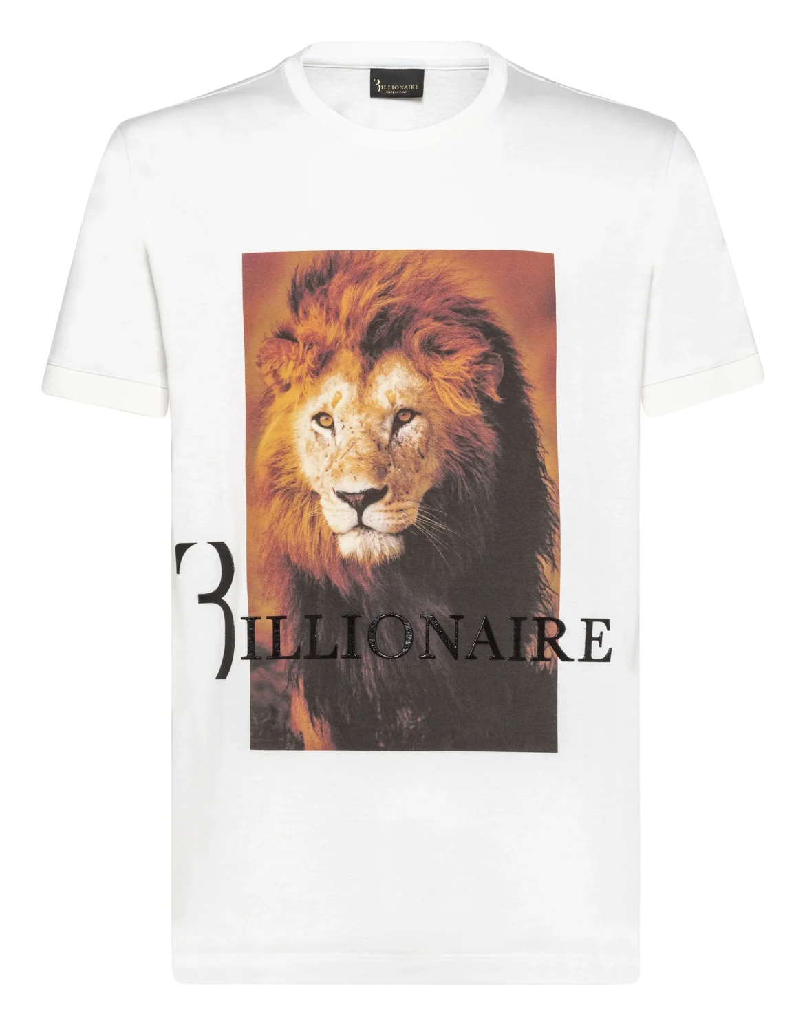 T-shirt Round Neck SS Lion, цвет: Белый