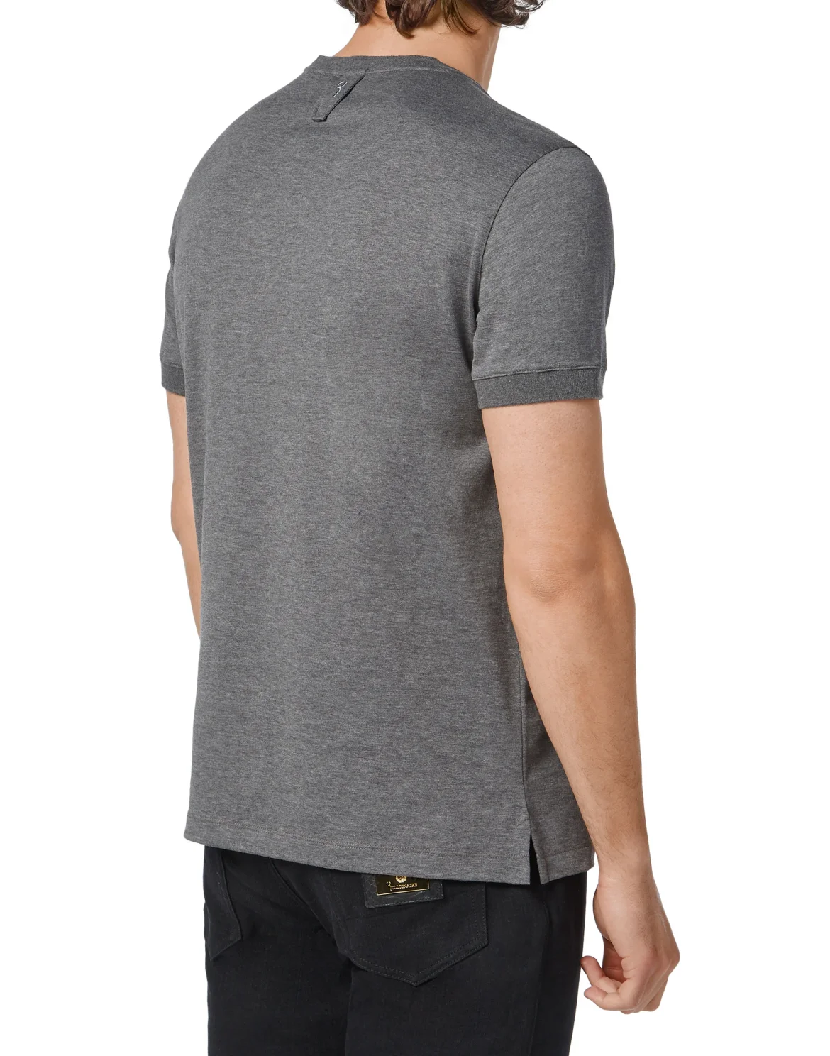 T-shirt Round Neck SS Lion, цвет: Серый